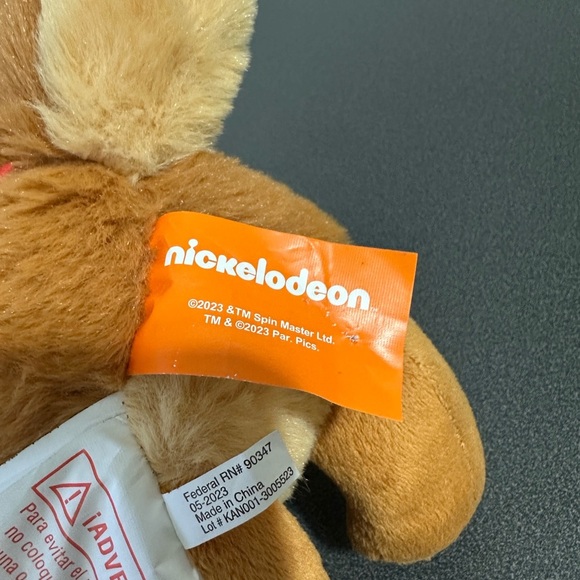 PAW PATROL MIGHTY MOVIE THE ONE AND ONLY CUDLE PILLOW JUNIOR PATROLLER RED 12” - Picture 9 of 10